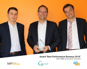 Et de 4 awards SAP pour Sileron !