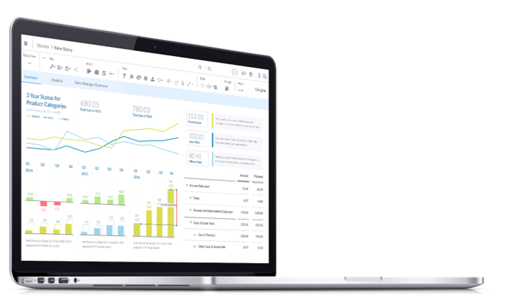 SAP Cloud Data Visualisation