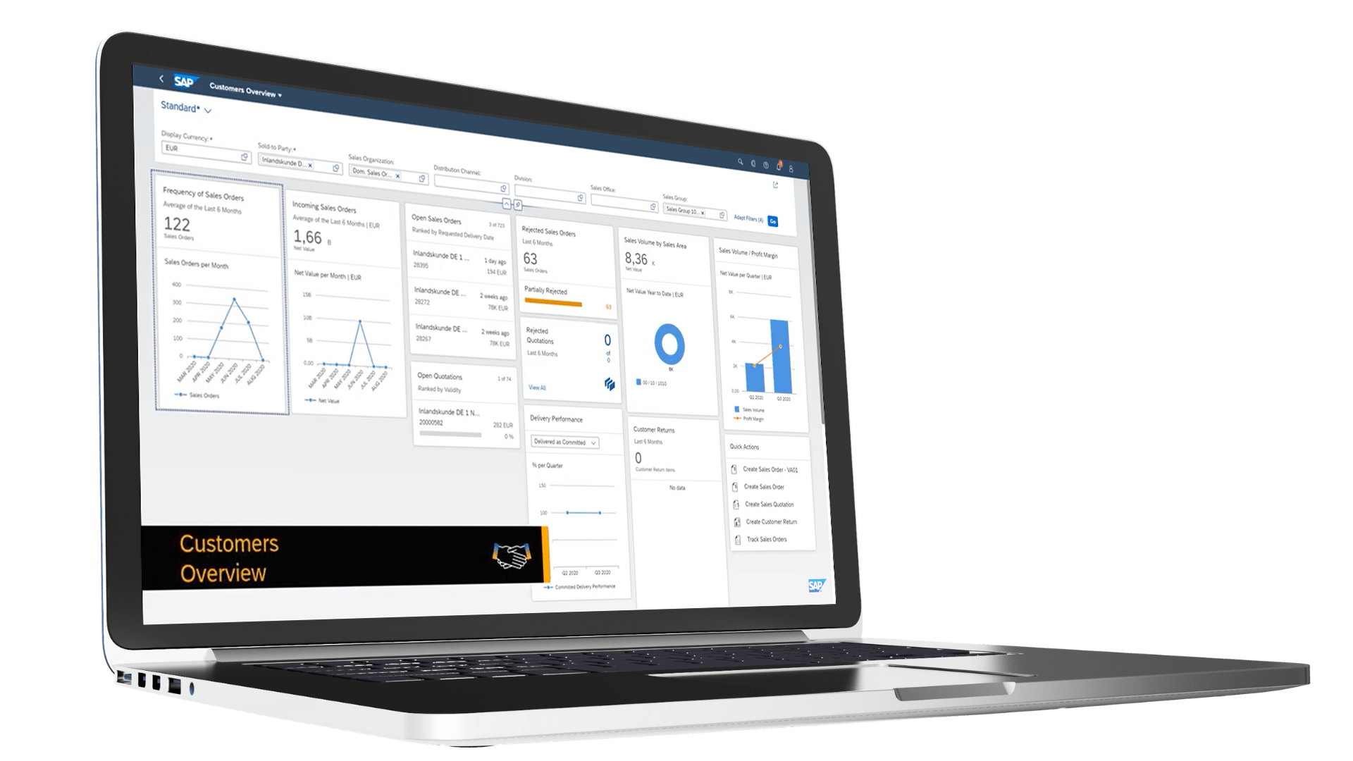 Pour voir a quoi ressemble SAP S4/Hana visuel