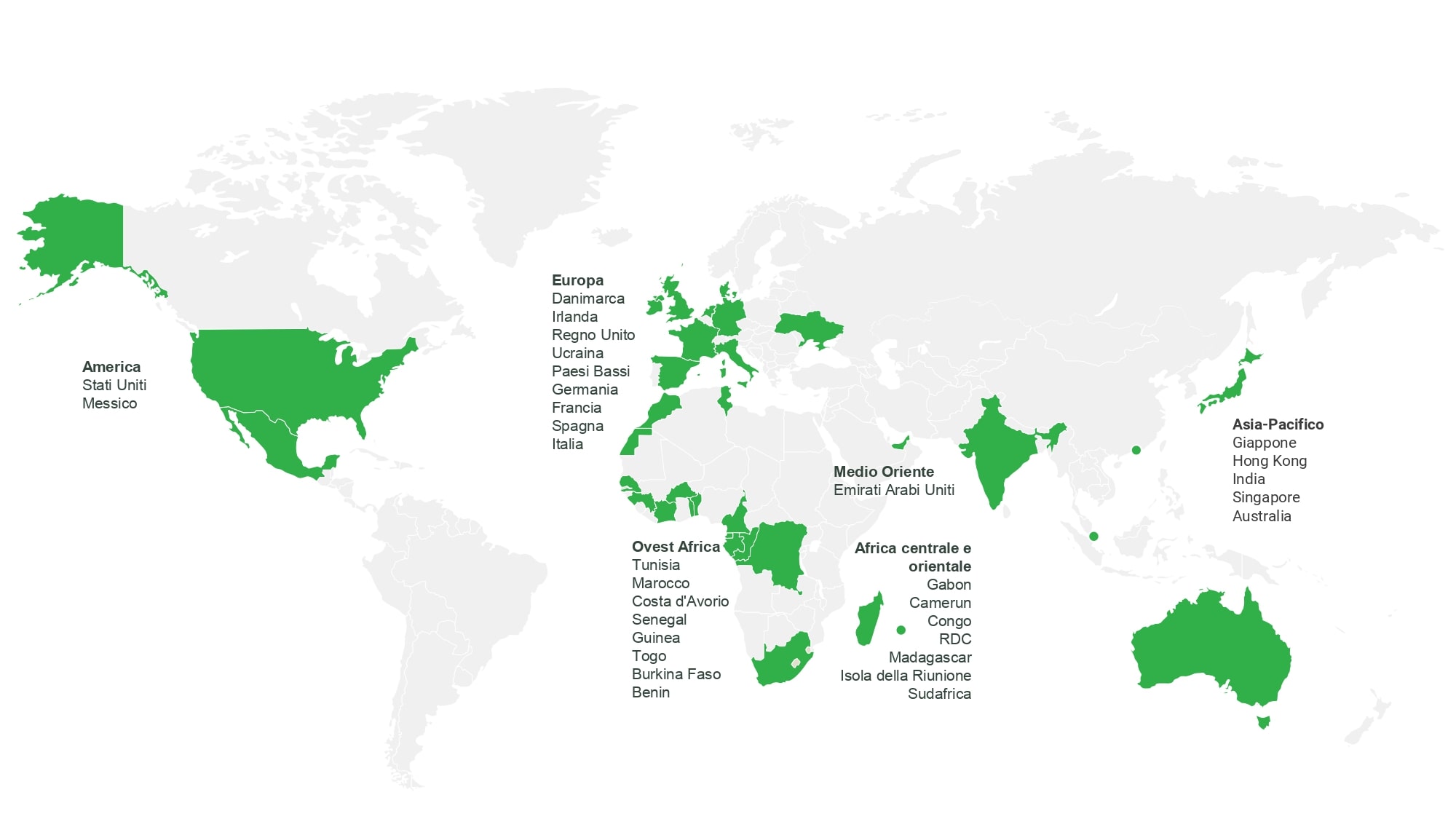 Mappa clienti Sileron