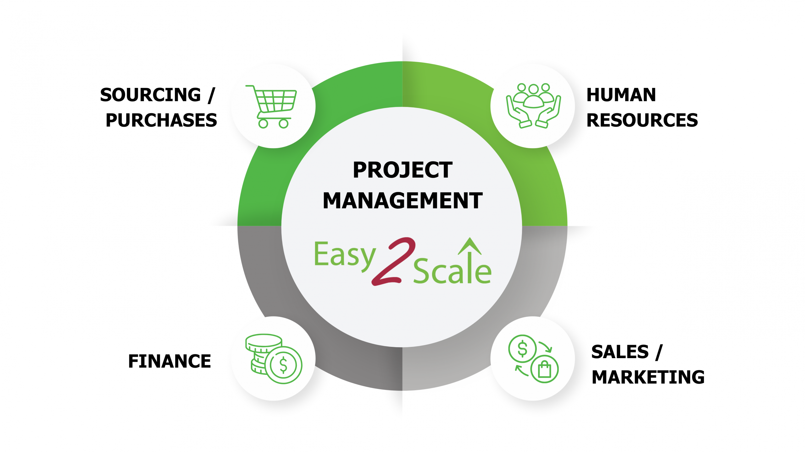 Easy2Scale for Project Management diagram