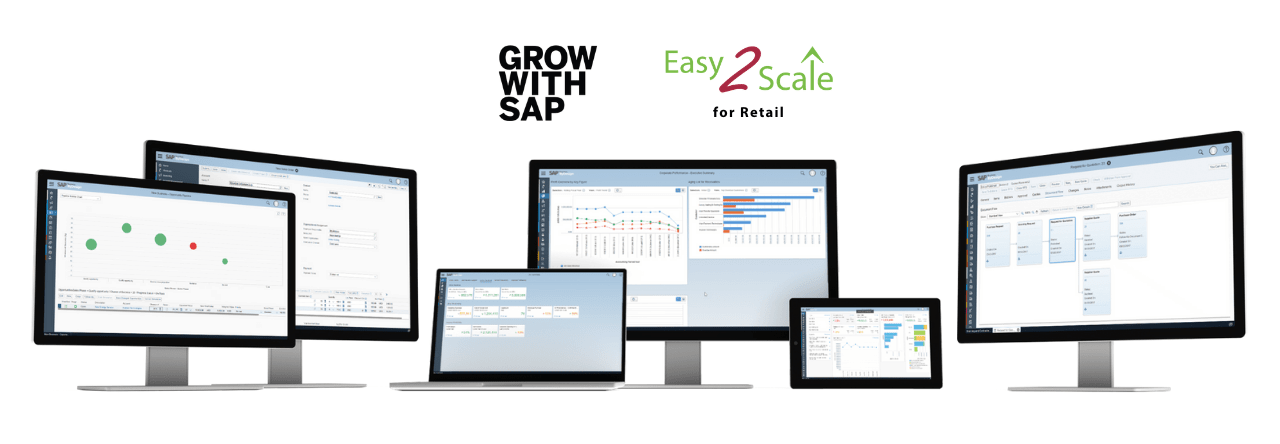 L ERP Retail SAP Easy2Scale pour la performance de vos ventes